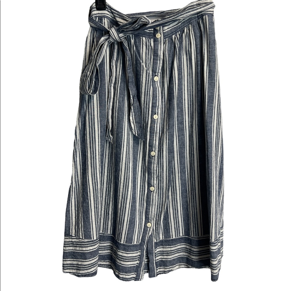 High Waisted Midi Skirt